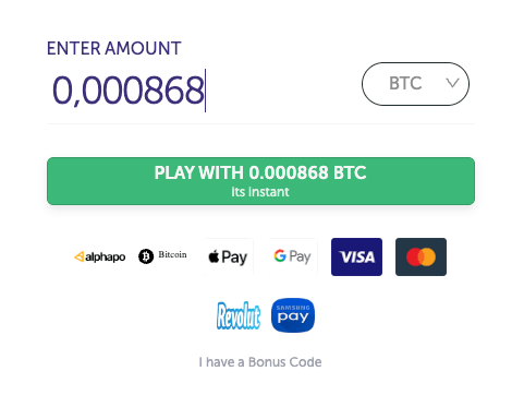 Make a deposit